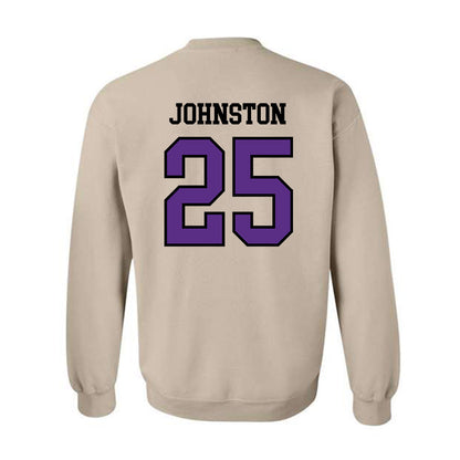 NU - NCAA Baseball : Tyler Johnston - Crewneck Sweatshirt-1