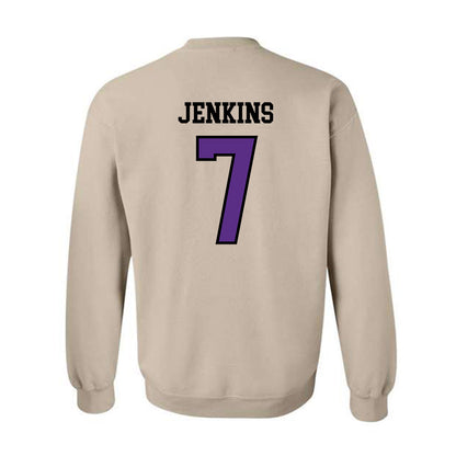 NU - NCAA Women's Volleyball : Taylor Jenkins - Crewneck Sweatshirt-1
