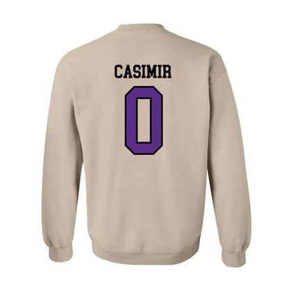 NU - NCAA Men's Soccer : Julien Casimir - Crewneck Sweatshirt-1