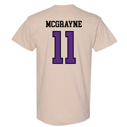 NU - NCAA Women's Lacrosse : Bianca McGrayne - T-Shirt-1
