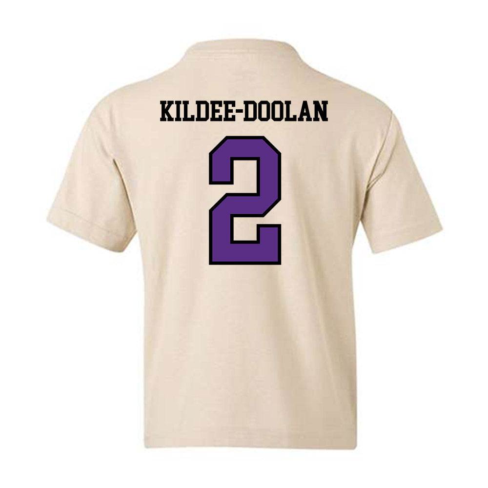 NU - NCAA Men's Soccer : Paddy kildee-Doolan - Youth T-Shirt-1