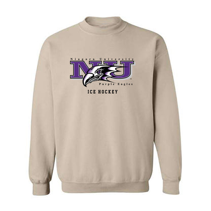 NU - NCAA Men's Ice Hockey : Noah Carlin - Crewneck Sweatshirt-0