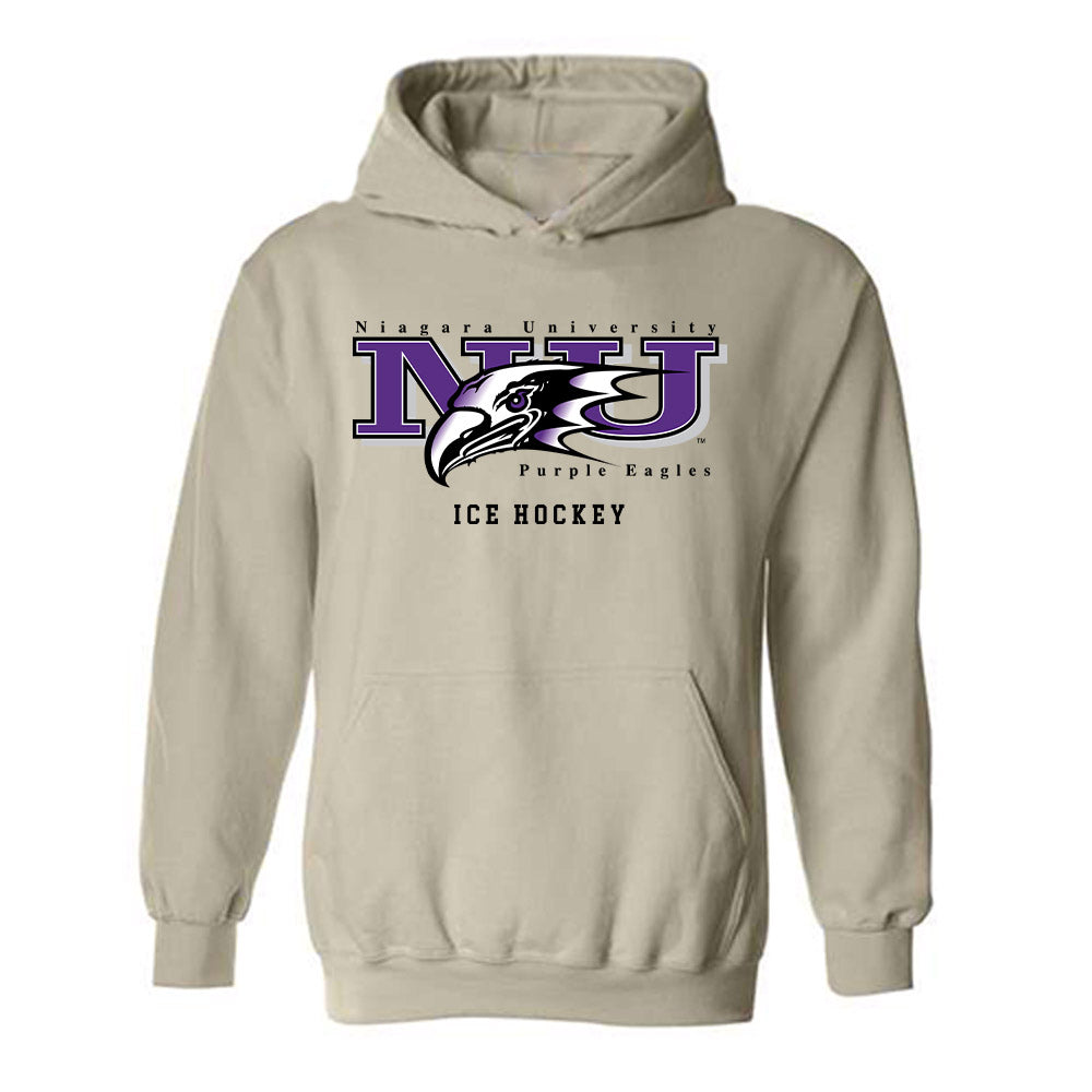 NU - NCAA Men's Ice Hockey : Noah Carlin - Hooded Sweatshirt-0
