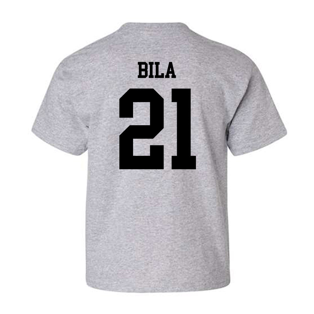 NU - NCAA Women's Basketball : Jisca Bila - Youth T-Shirt-1