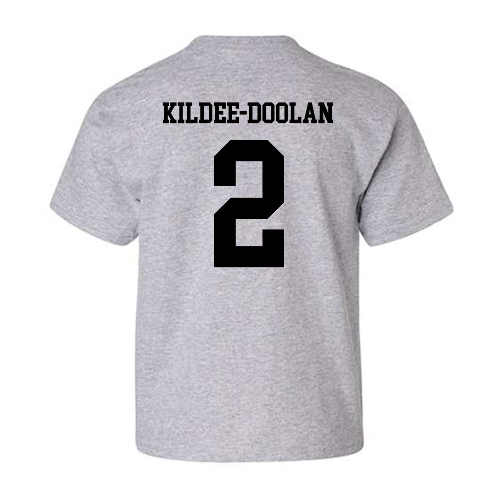 NU - NCAA Men's Soccer : Paddy kildee-Doolan - Youth T-Shirt-1