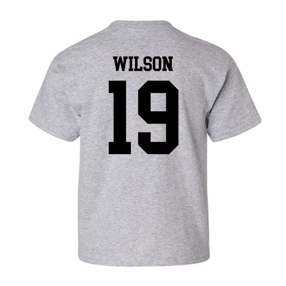 NU - NCAA Men's Soccer : Antonio Wilson - Youth T-Shirt-1