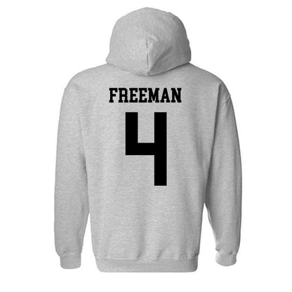 NU - NCAA Women's Basketball : Tyasia Freeman - Hooded Sweatshirt-1