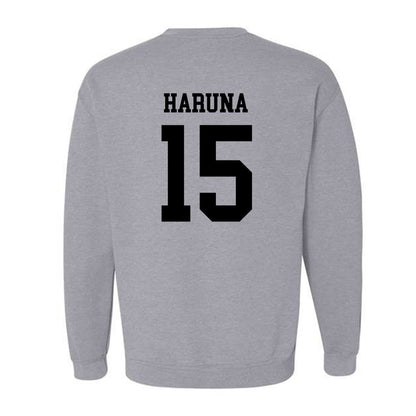 NU - NCAA Women's Basketball : Kenedie Haruna - Crewneck Sweatshirt-1