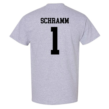 NU - NCAA Baseball : Connor Schramm - T-Shirt-1
