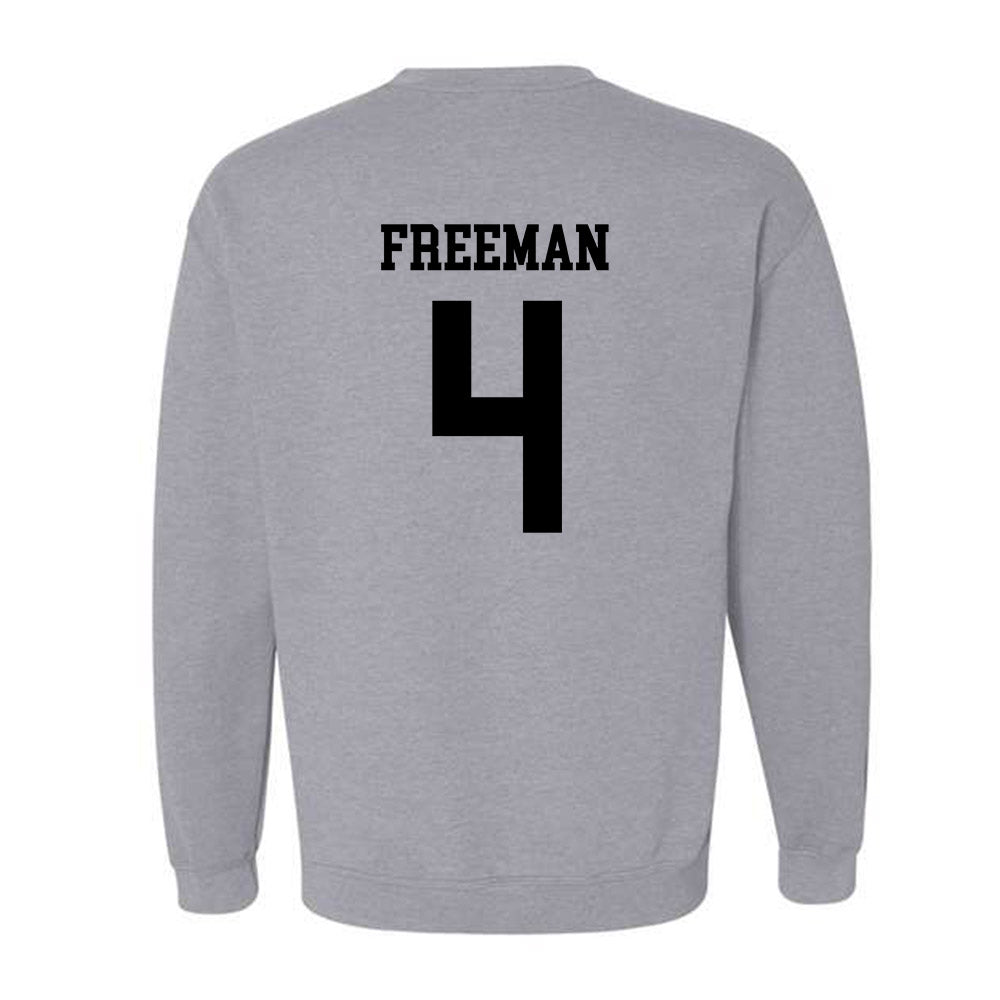 NU - NCAA Women's Basketball : Tyasia Freeman - Crewneck Sweatshirt-1