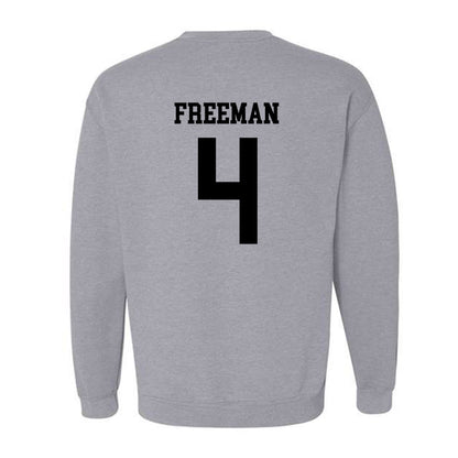 NU - NCAA Women's Basketball : Tyasia Freeman - Crewneck Sweatshirt-1