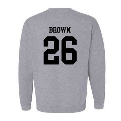 NU - NCAA Men's Soccer : Jayden Brown - Crewneck Sweatshirt-1
