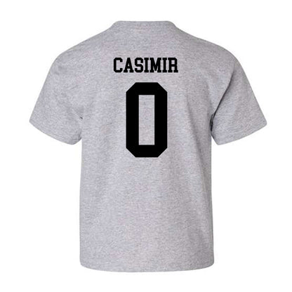 NU - NCAA Men's Soccer : Julien Casimir - Youth T-Shirt-1
