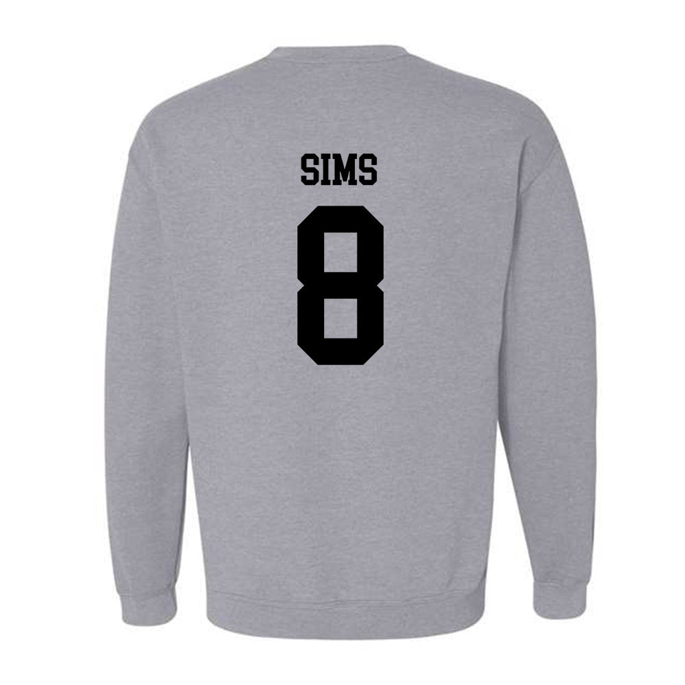 NU - NCAA Women's Basketball : Raven Sims - Crewneck Sweatshirt-1