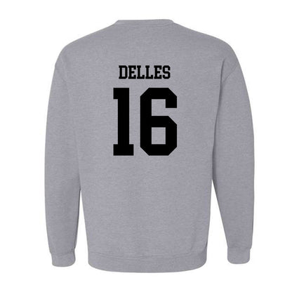 NU - NCAA Women's Lacrosse : Michaela Delles - Crewneck Sweatshirt-1