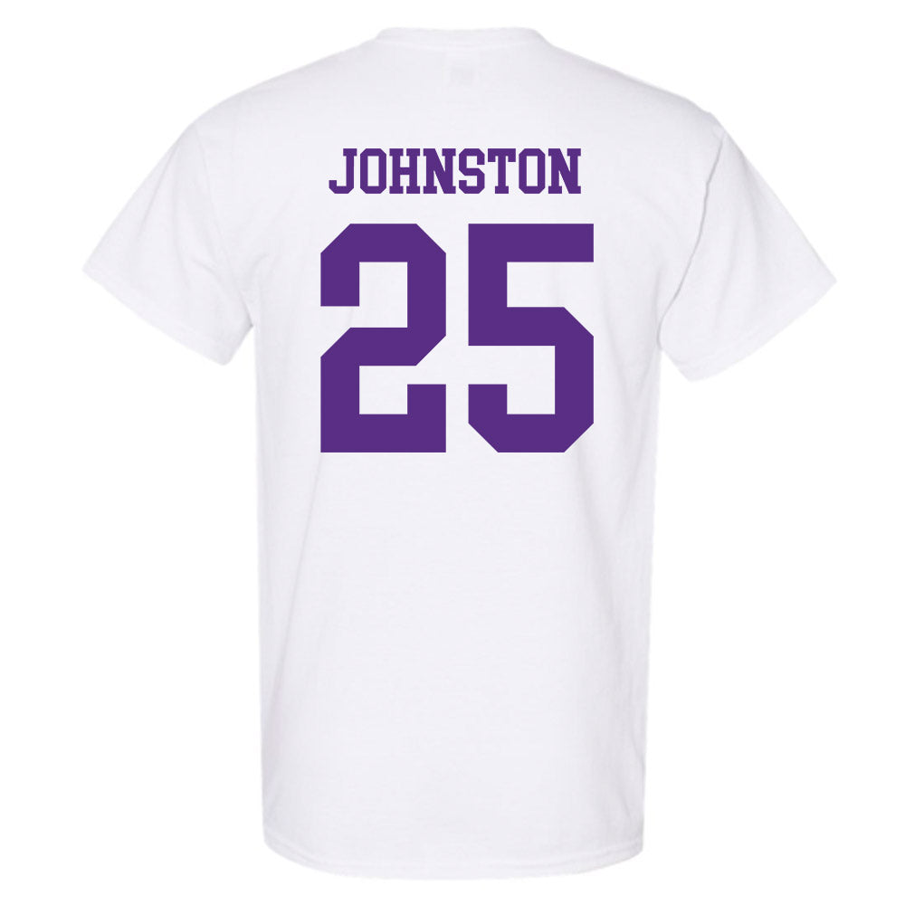 NU - NCAA Baseball : Tyler Johnston - T-Shirt-1
