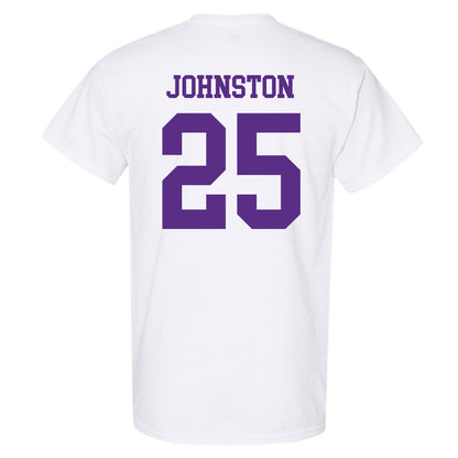 NU - NCAA Baseball : Tyler Johnston - T-Shirt-1
