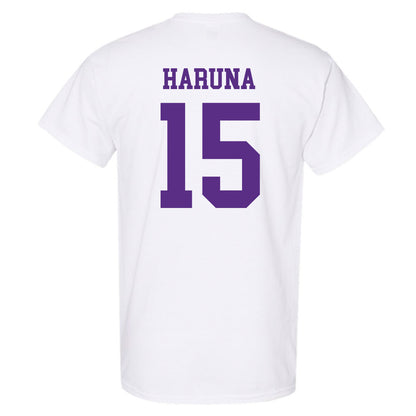 NU - NCAA Women's Basketball : Kenedie Haruna - T-Shirt-1