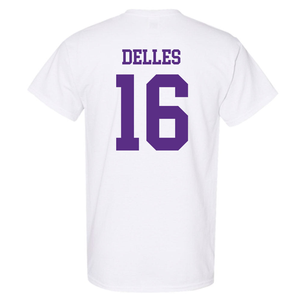 NU - NCAA Women's Lacrosse : Michaela Delles - T-Shirt-1