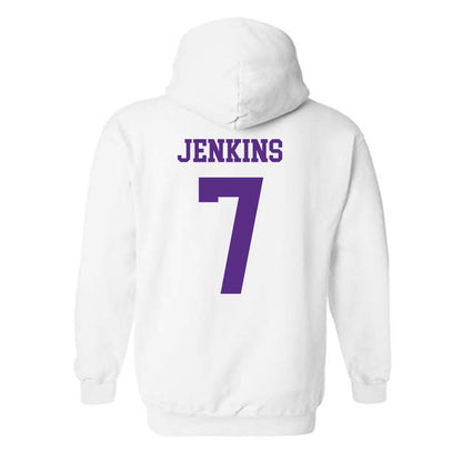 NU - NCAA Women's Volleyball : Taylor Jenkins - Hooded Sweatshirt-1