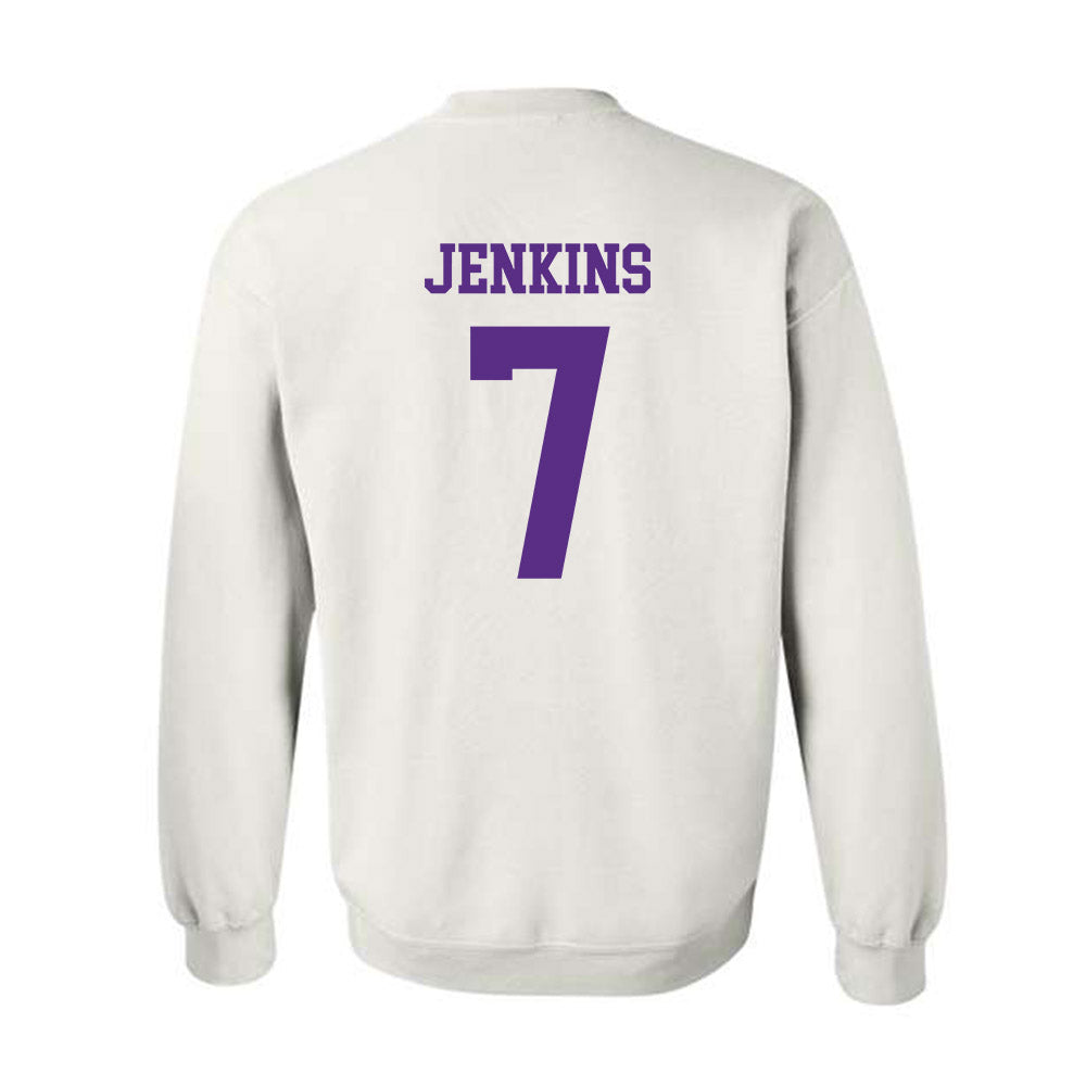 NU - NCAA Women's Volleyball : Taylor Jenkins - Crewneck Sweatshirt-1