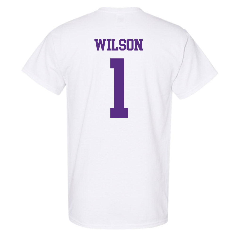 NU - NCAA Women's Basketball : Chasity Wilson - T-Shirt-1