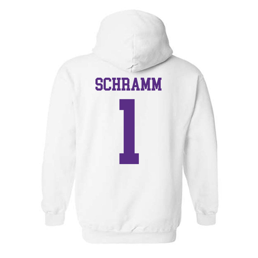 NU - NCAA Baseball : Connor Schramm - Hooded Sweatshirt-1