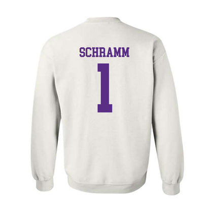 NU - NCAA Baseball : Connor Schramm - Crewneck Sweatshirt-1