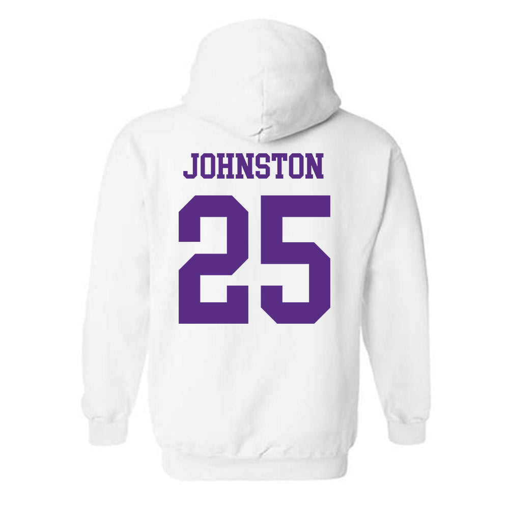 NU - NCAA Baseball : Tyler Johnston - Hooded Sweatshirt-1