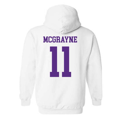 NU - NCAA Women's Lacrosse : Bianca McGrayne - Hooded Sweatshirt-1