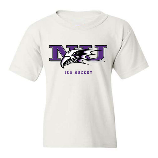 NU - NCAA Men's Ice Hockey : Deivs Rolovs - Youth T-Shirt-0
