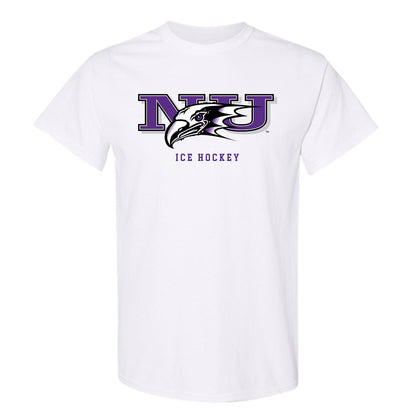 NU - NCAA Men's Ice Hockey : Noah Carlin - T-Shirt-0