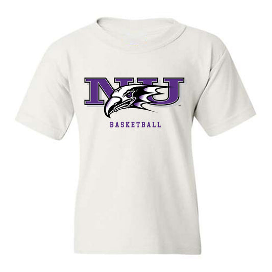 NU - NCAA Women's Basketball : Raven Sims - Youth T-Shirt-0