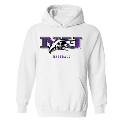 NU - NCAA Baseball : Tyler Vivacqua - Hooded Sweatshirt-0