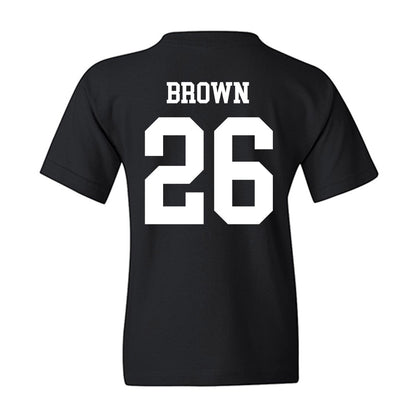 NU - NCAA Men's Soccer : Jayden Brown - Youth T-Shirt-1