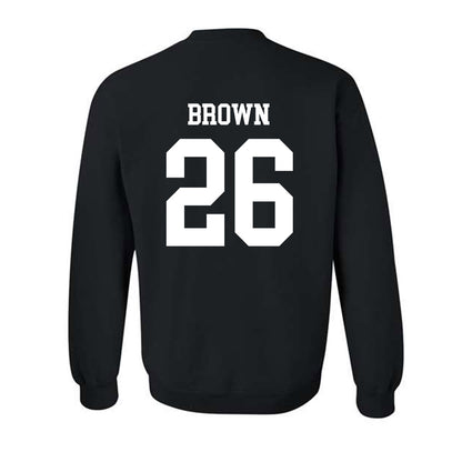 NU - NCAA Men's Soccer : Jayden Brown - Crewneck Sweatshirt-1