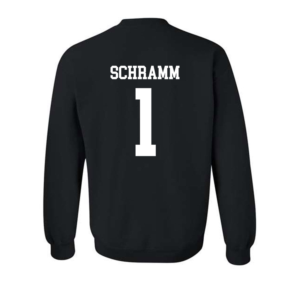 NU - NCAA Baseball : Connor Schramm - Crewneck Sweatshirt-1