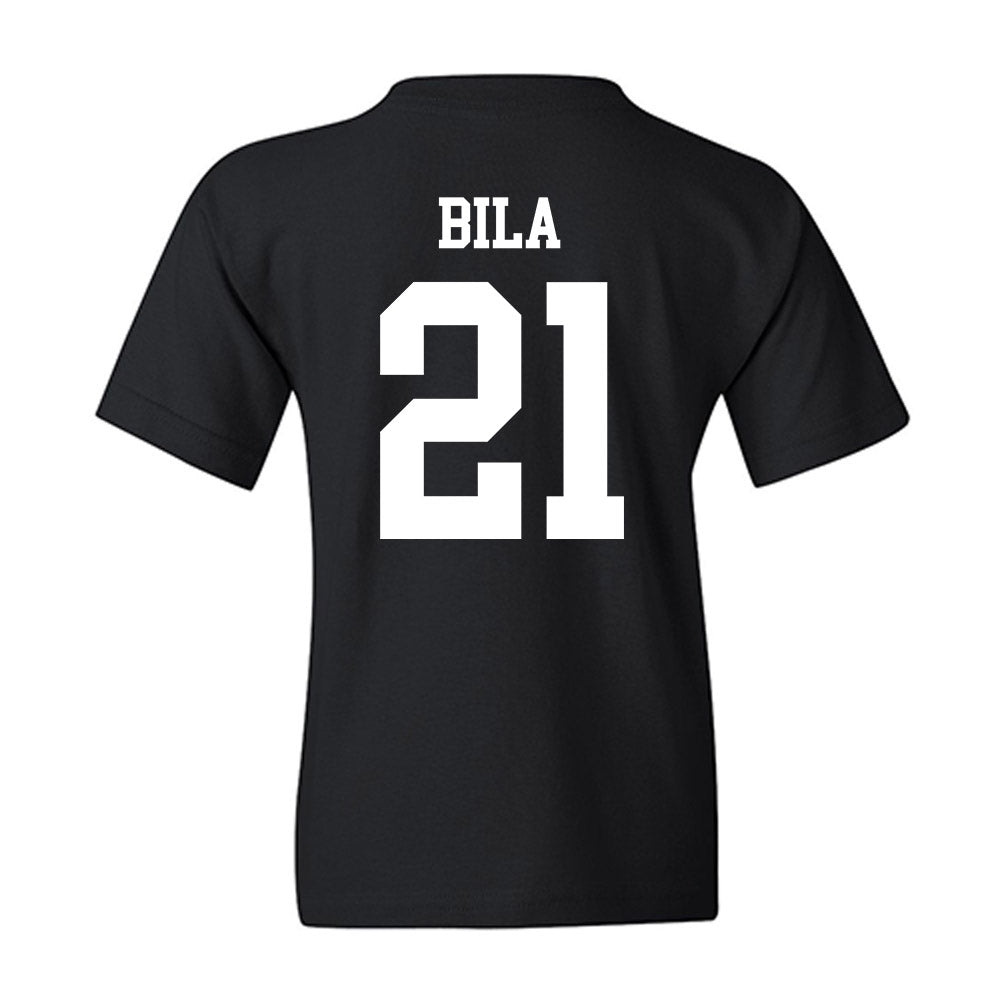 NU - NCAA Women's Basketball : Jisca Bila - Youth T-Shirt-1