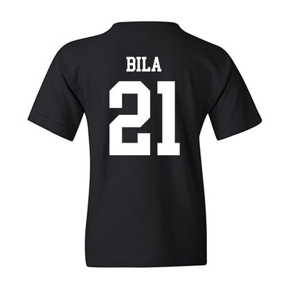 NU - NCAA Women's Basketball : Jisca Bila - Youth T-Shirt-1
