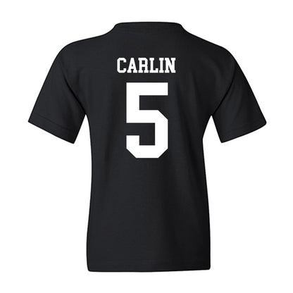 NU - NCAA Men's Ice Hockey : Noah Carlin - Youth T-Shirt-1