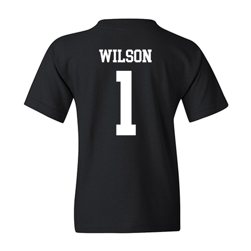 NU - NCAA Women's Basketball : Chasity Wilson - Youth T-Shirt-1