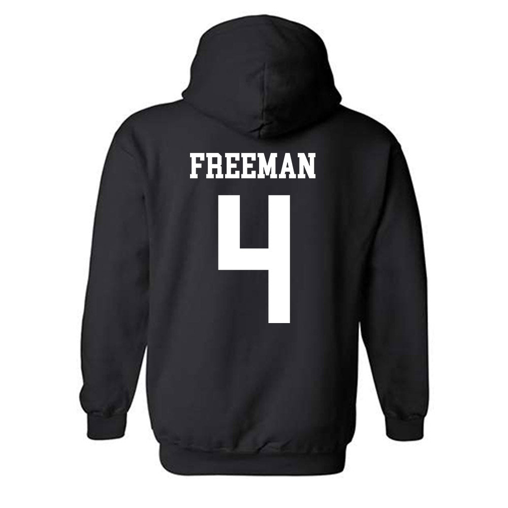 NU - NCAA Women's Basketball : Tyasia Freeman - Hooded Sweatshirt-1