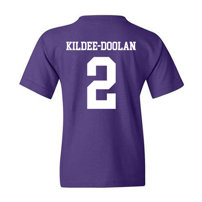 NU - NCAA Men's Soccer : Paddy kildee-Doolan - Youth T-Shirt-1