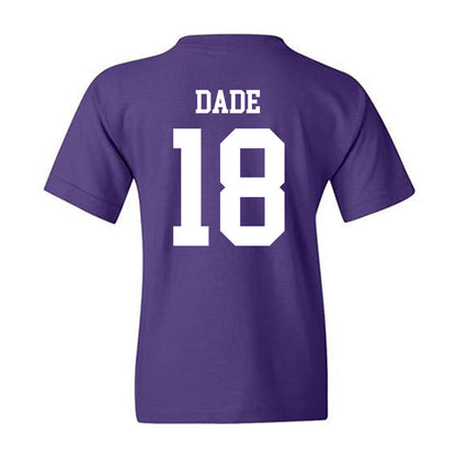 NU - NCAA Men's Soccer : Chase Dade - Youth T-Shirt-1