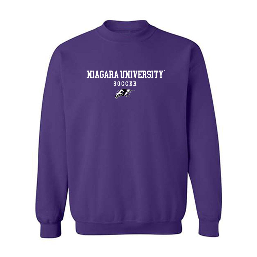 NU - NCAA Women's Soccer : Billie Davies - Crewneck Sweatshirt-0
