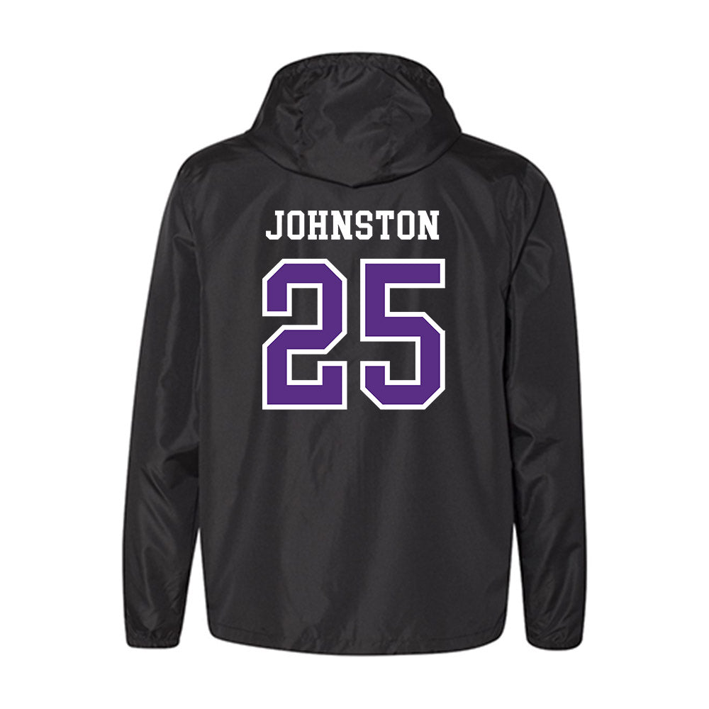 NU - NCAA Baseball : Tyler Johnston - Windbreaker-1