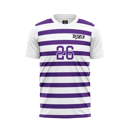 NU - NCAA Men's Soccer : Jayden Brown - Soccer Jersey-0
