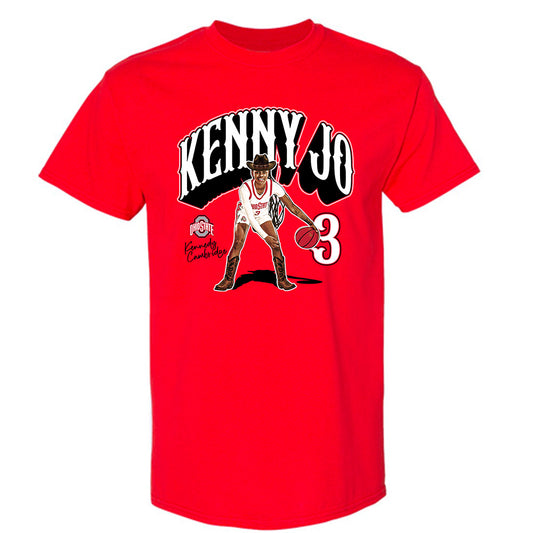 Ohio State - NCAA Women's Basketball : Kennedy Cambridge - T-Shirt-0