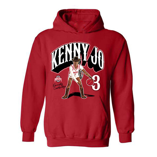 Ohio State - NCAA Women's Basketball : Kennedy Cambridge - Hooded Sweatshirt-0