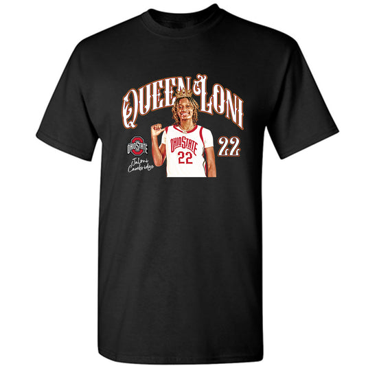 Ohio State - NCAA Women's Basketball : Jaloni Cambridge - T-Shirt-0